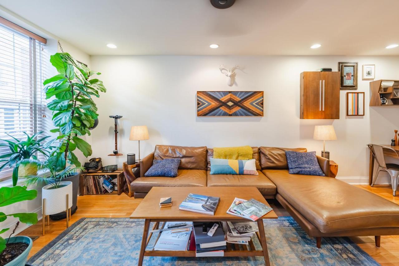 Bedroom In Thoughtfully Decorated East Passyunk Home Philadelphia Ngoại thất bức ảnh