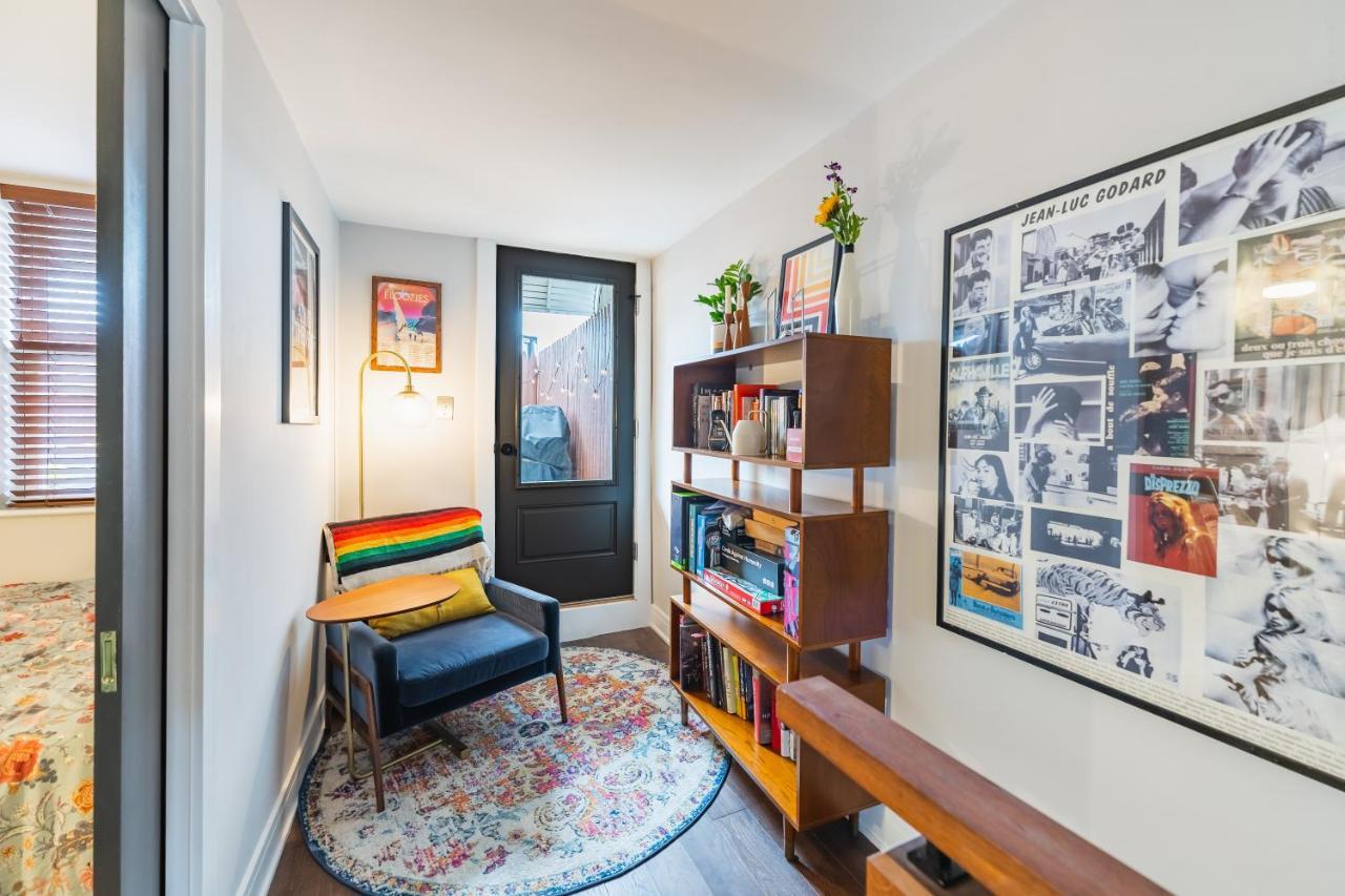 Bedroom In Thoughtfully Decorated East Passyunk Home Philadelphia Ngoại thất bức ảnh